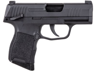 Sig Sauer Airguns AIRP365BB P365 Air Pistol CO2 4.5mm 12rd Black Polymer Grips