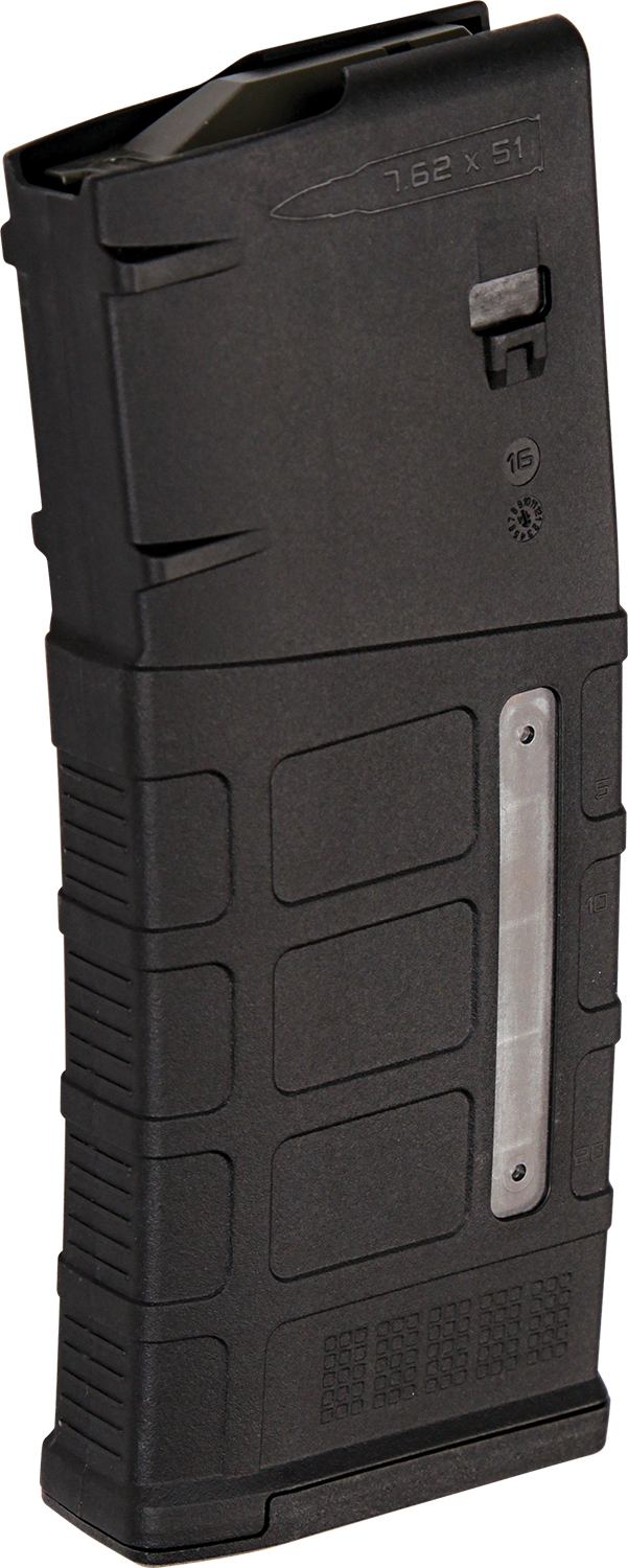 Magpul MAG292BLK PMAG GEN M3 25rd 308 Win/7.62x51mm NATO Fits AR-10/SR25 Black Polymer