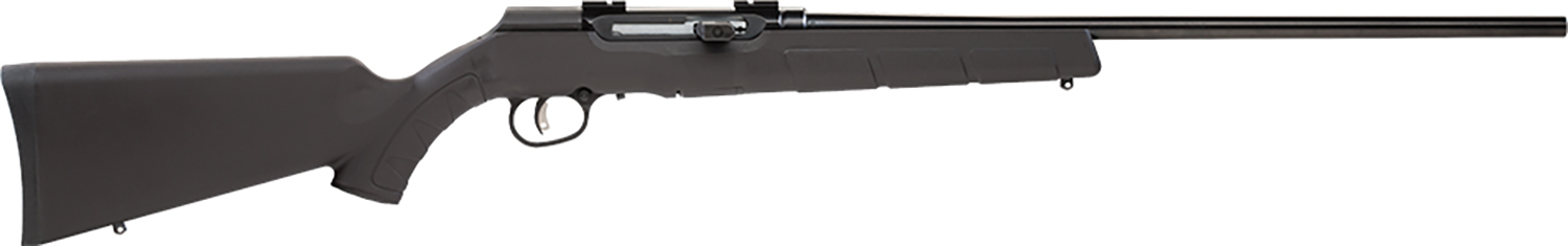 Savage Arms 47700 A Series Magnum Full Size 17 HM2 10+1 20″ Matte Black Button Rifled Barrel, Matte Black Drilled & Tapped Carbon Steel Receiver, Matte Black Fixed Synthetic Stock, Right Hand