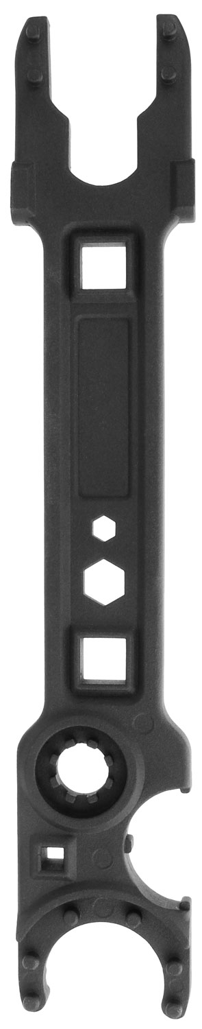 TacFire TL022 Armorer’s Combo Wrench Black Steel Rifle AR Platform Steel Handle