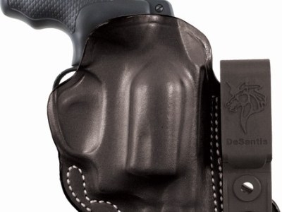 DESANTIS FLEX-TUK HOLSTER IWB – TUCKABLE LTHER J-FRAME 2″ BLK