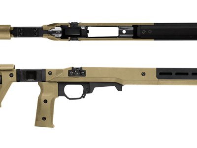 Magpul MAG997-FDE Pro 700 Stock Fixed w/Aluminum Bedding Flat Dark Earth Synthetic for Remington 700 SA