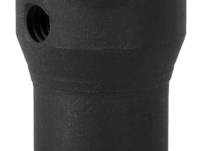 GrovTec US Inc GTSW108 Base-To-Stud Fixed Swivel Adaptor Quick Detach Black Aluminum