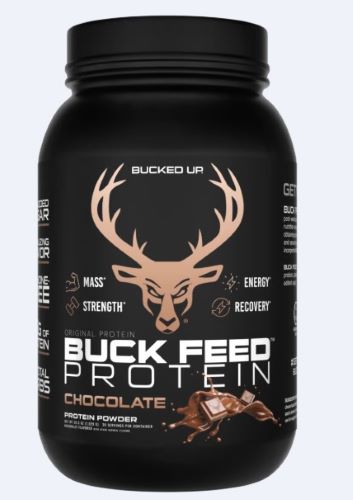 BUCKED UP BUCK FEED ORIGINAL – PROTEIN CHOCOLATE 30 SERVINGS