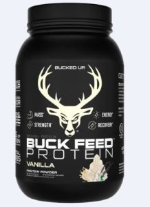 BUCKED UP BUCK FEED ORIGINAL – PROTEIN VANILLA 30 SERVINGS