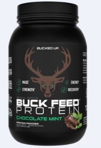 BUCKED UP BUCK FEED ORIGINAL – PROTEIN CHOC MINT 30 SERVINGS