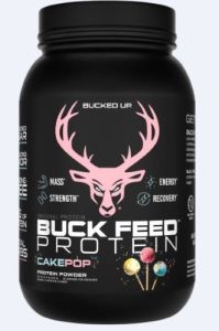 BUCKED UP BUCK FEED ORIGINAL – PROTEIN CAKE POP 30 SERVINGS
