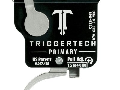 TriggerTech R70SBS14TBC Primary  Single-Stage Traditional Curved Trigger with 1.50-4 lbs Draw Weight for Remington 700 Right