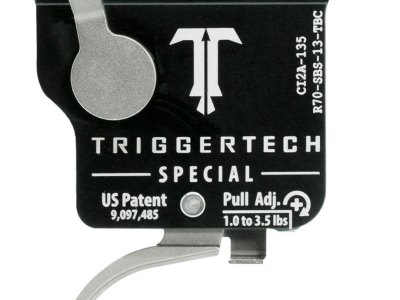TriggerTech R70SBS13TBC Special  Single-Stage Traditional Curved Trigger with 1-3.50 lbs Draw Weight for Remington 700 Right