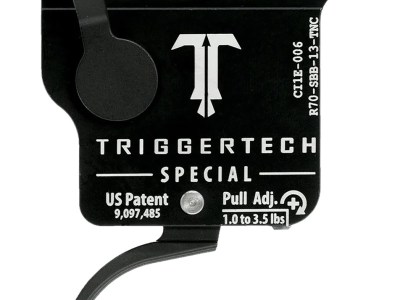 TriggerTech R70SBB13TNC Special Without Bolt Release Single-Stage Traditional Curved Trigger with 1-3.50 lbs Draw Weight for Remington 700 Right