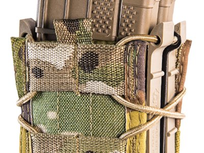 High Speed Gear 112R00MC TACO X2R Mag Pouch Double MultiCam Nylon MOLLE Compatible w/ Rifle