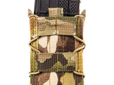High Speed Gear 11TA00MC TACO Mag Pouch Single MultiCam Nylon MOLLE Compatible w/ Rifle