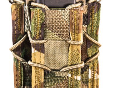 High Speed Gear 13DD10MC TACO Double Decker Mag Pouch MultiCam Nylon Belt Belts 2.25″ Wide Compatible w/ Rifle Compatible w/ Pistol