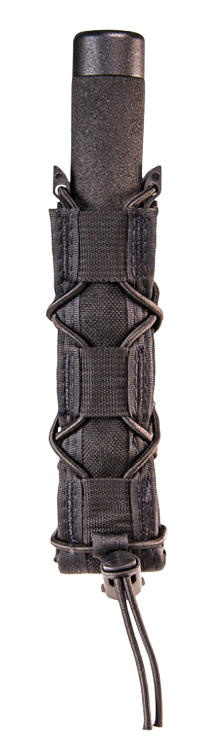 High Speed Gear 13EX10BK TACO Extended Mag Pouch Single Black Nylon Belt Belts 2.25″ Wide Compatible w/ Pistol