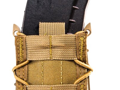 High Speed Gear 13TA10CB TACO Mag Pouch Coyote Brown Nylon Belt Compatible w/ Rifle