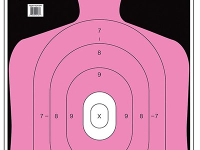 Action Target B27ENPT100 Qualification Shoot for the Cure Silhouette Paper 23″ x 35″ Pink 100 Per Box
