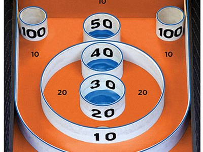 Action Target GSSKEE100 Entertainment  Skee-Ball Paper Hanging 23″ x 35″ Multi-Color 100 Per Box