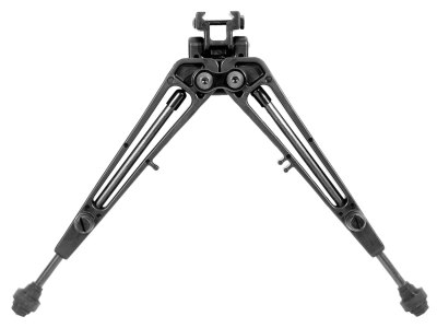 Limbsaver 12601 True-Track Bipod made of Durable Isoplast with Black Finish, Rubber Feet, Sling Stud Attachment, 7-11″ Vertical Adjustment & Leg-Lock System