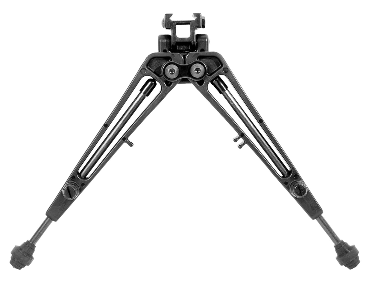 Limbsaver 12601 True-Track Bipod made of Durable Isoplast with Black Finish, Rubber Feet, Sling Stud Attachment, 7-11″ Vertical Adjustment & Leg-Lock System