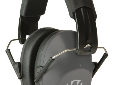 Walker’s GWPFPM1GY Pro Low Profile Passive Muff 22 dB Over the Head Gray/Black Polymer