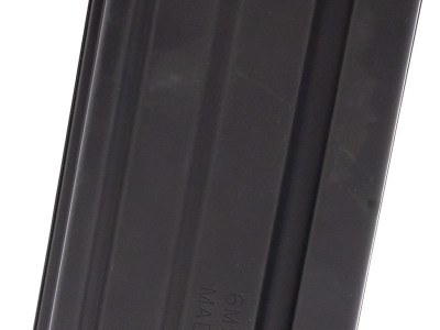 DuraMag 2023041178CPD SS  20rd 223 Rem/300 Blackout/5.56x45mm NATO for AR-15 Black w/Orange Follower