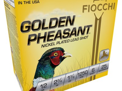 Fiocchi 12GP6 Golden Pheasant Extrema 12Gauge 2.75″ 1 3/8oz 6Shot 25 Per Box/10 Case