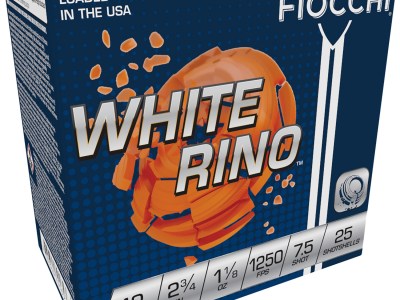 Fiocchi 12WRNO75 Exacta Target White Rino Target 12Gauge 2.75″ 1 1/8oz 7.5Shot 25 Per Box/10 Case