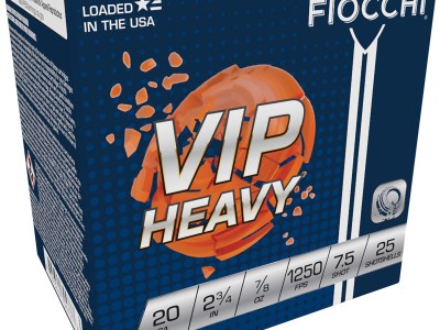 Fiocchi 20VIPH75 Exacta Target VIP Heavy 20Gauge 2.75″ 7/8oz 7.5Shot 25 Per Box/10 Case