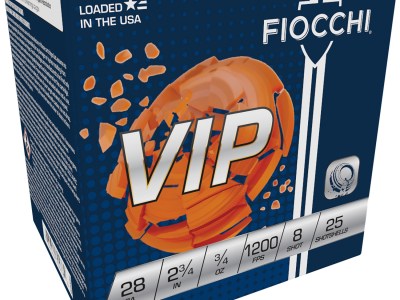 Fiocchi 28VIP8 Exacta Target VIP 28Gauge 2.75″ 3/4oz 8Shot 25 Per Box/10 Case