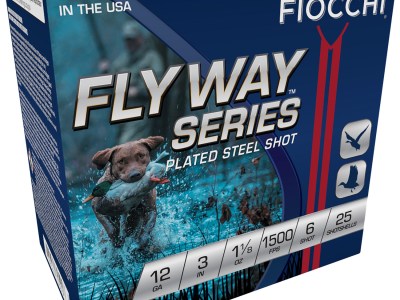 Fiocchi 123ST6 Flyway  12Gauge 3″ 1 1/8oz 6Shot 25 Per Box/10 Case