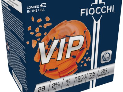 Fiocchi 28VIP75 Exacta Target VIP 28Gauge 2.75″ 3/4oz 7.5Shot 25 Per Box/10 Case
