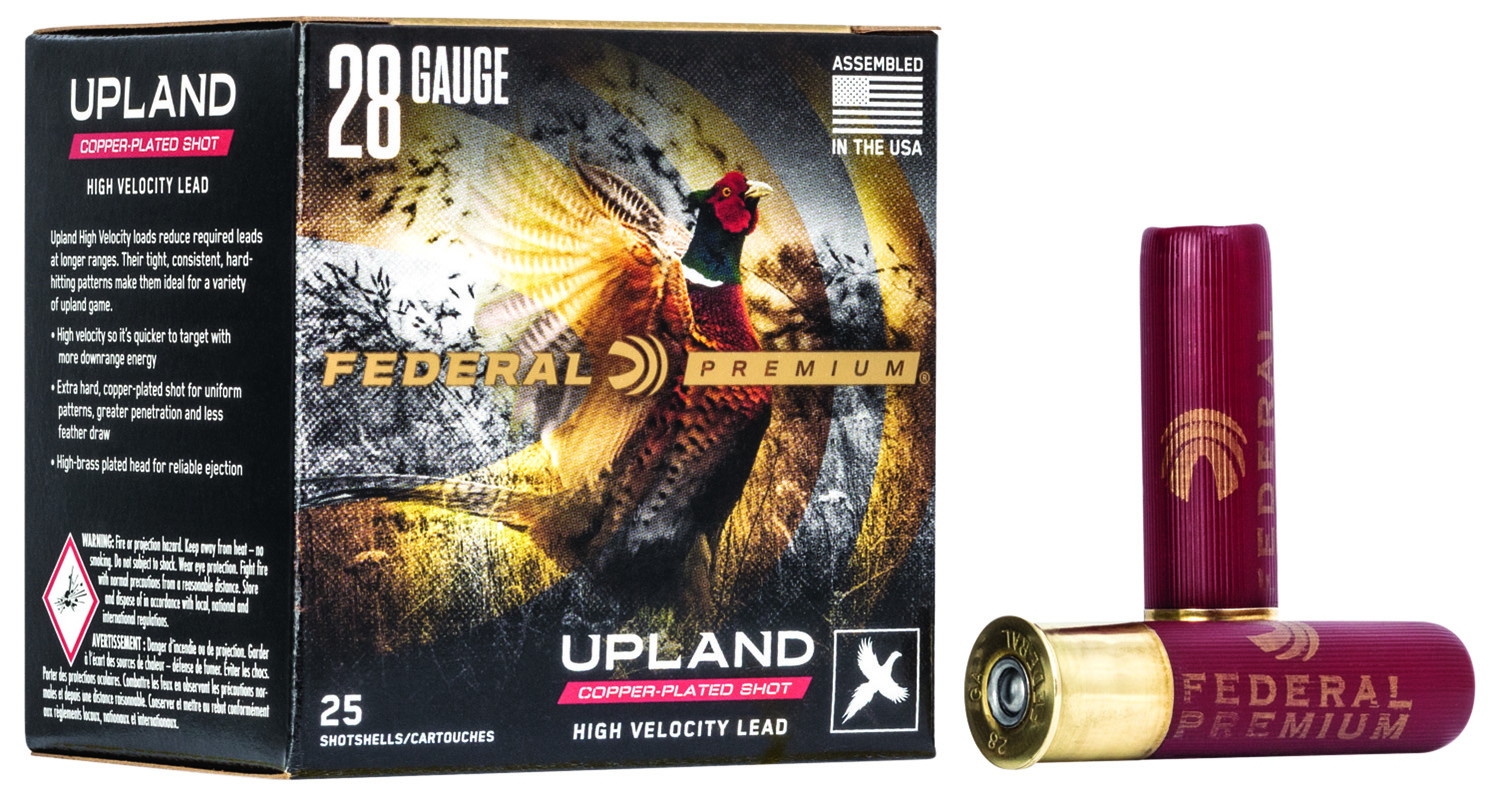 Federal P2838 Premium Wing-Shok High Velocity 28Gauge 2.75″ 3/4oz 8Shot 25 Per Box/10 Case