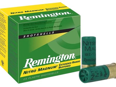 Remington Ammunition 26678 Nitro Magnum  12Gauge 2.75″ 1 1/2oz 4Shot 25 Per Box/10 Case