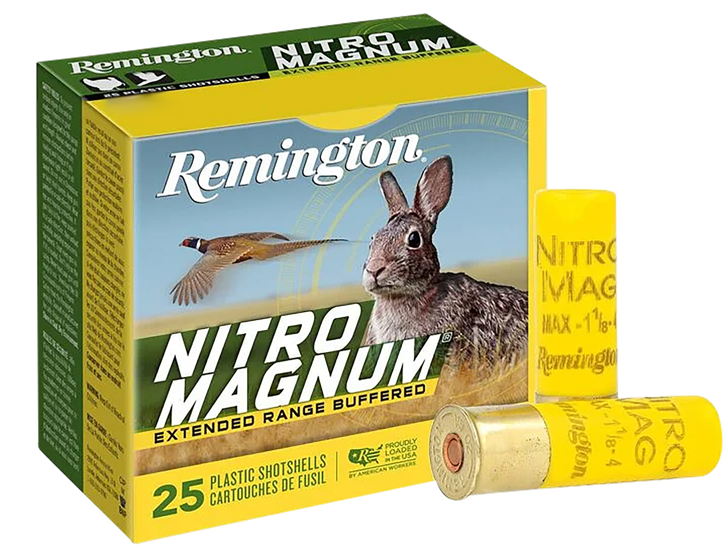 Remington Ammunition 20674 Nitro Magnum  20Gauge 3″ 1 1/4oz 6Shot 25 Per Box/10 Case