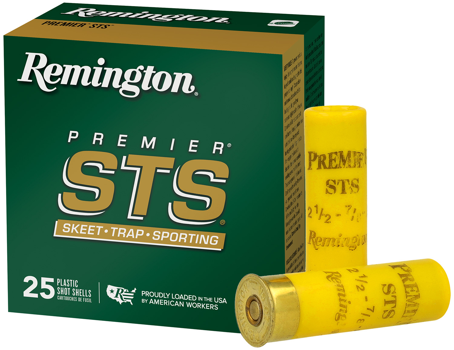 Remington Ammunition 28059 Premier STS  20 Gauge 2.75″ 7/8 oz 8 Shot 25 Per Box/ 10 Cs