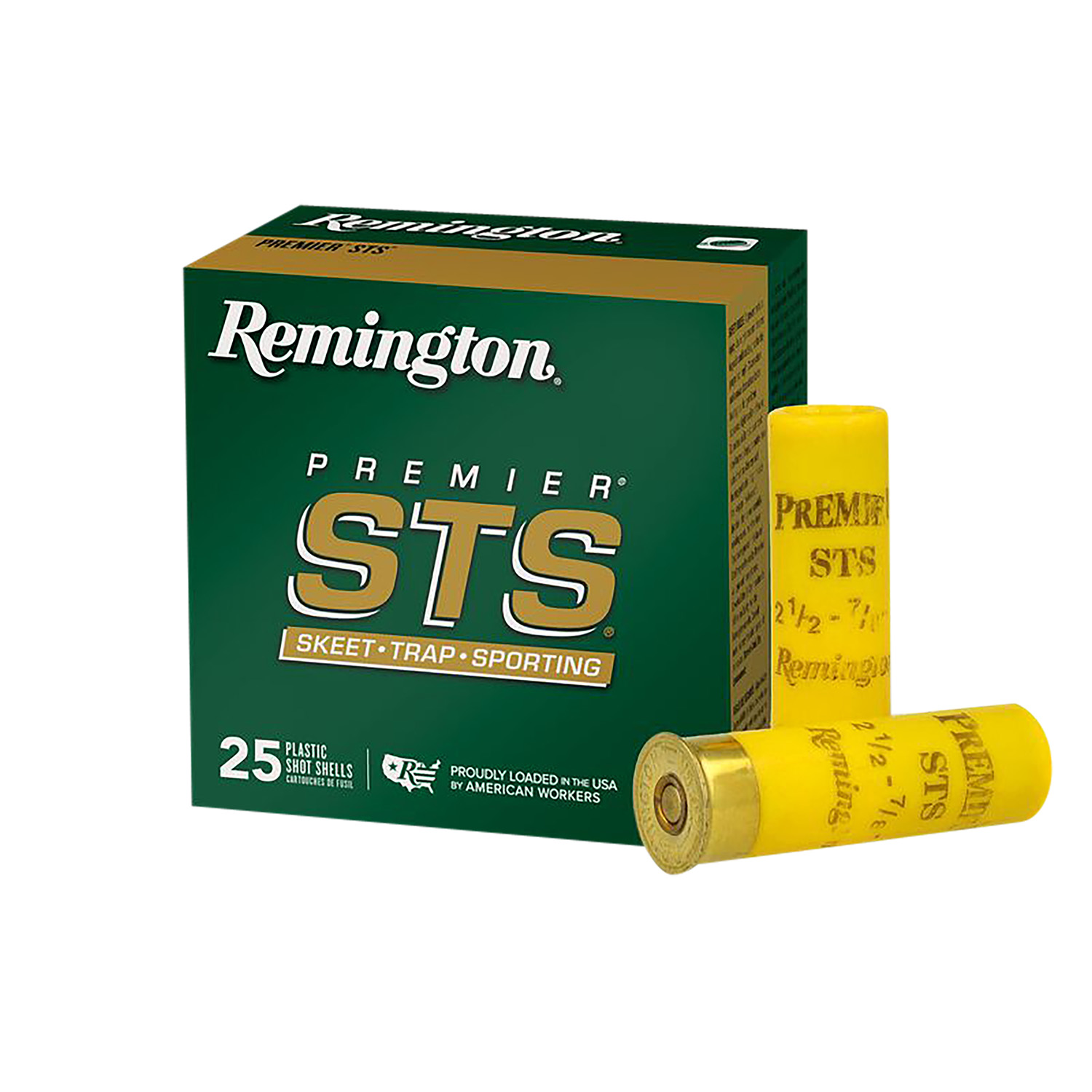 Remington Ammunition 20217 Premier STS  20 Gauge 2.75″ 7/8 oz 9 Shot 25 Per Box/ 10 Cs