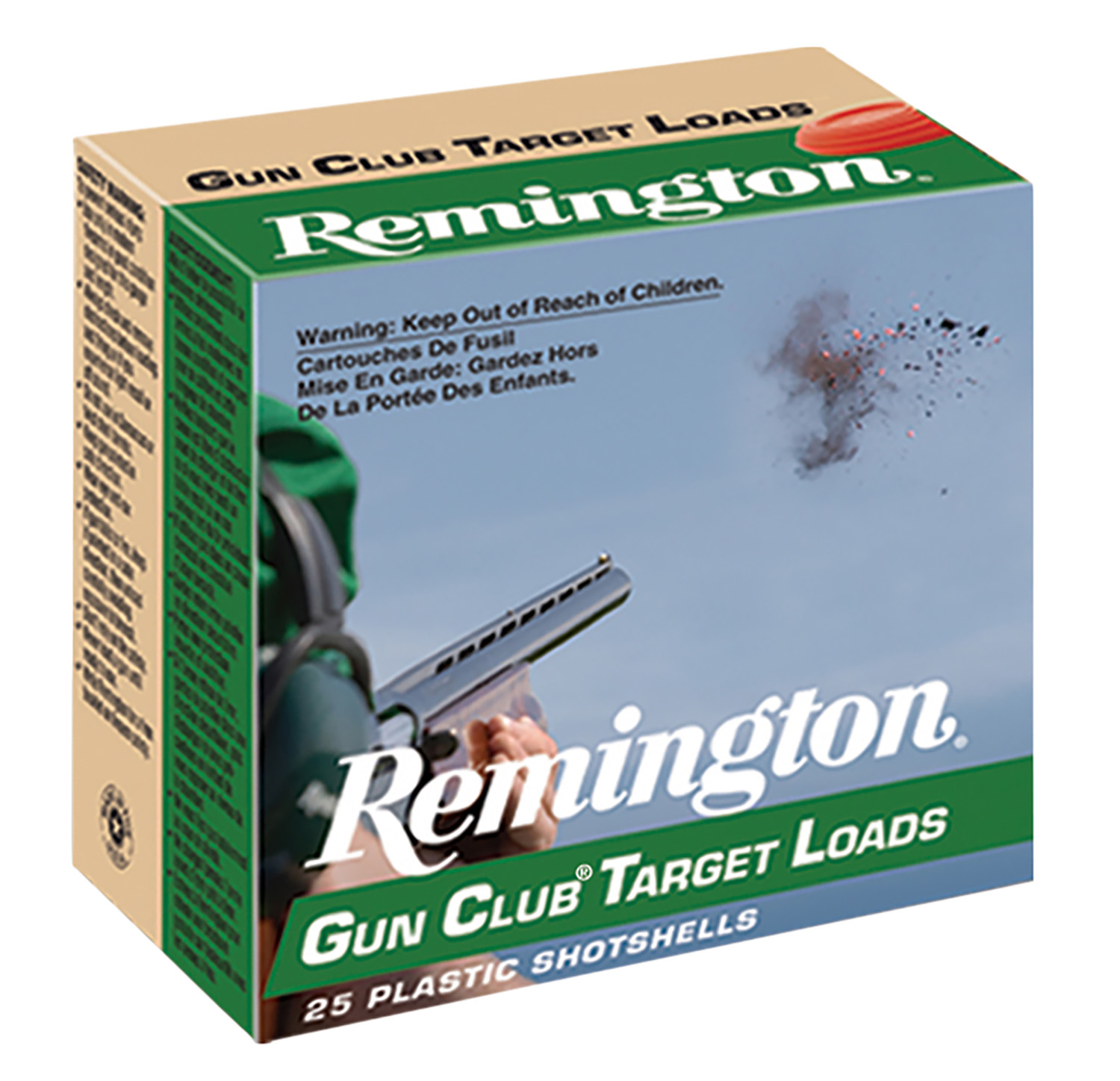 Remington Ammunition 20236 Gun Club  20Gauge 2.75″ 7/8oz 9Shot 25 Per Box/10 Case
