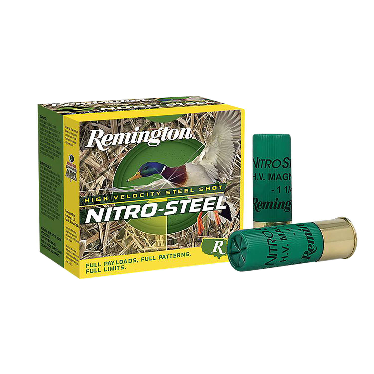 Remington Ammunition 20864 Nitro-Steel High Velocity 12Gauge 3″ 1 3/8oz 4Shot 25 Per Box/10 Case