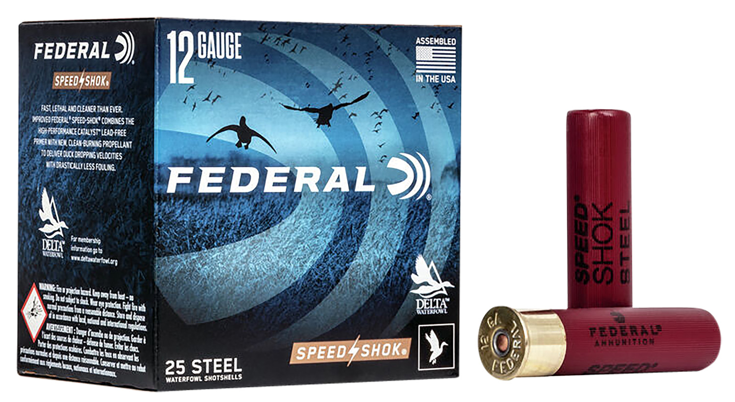Federal WF133BB Speed-Shok  12Gauge 3.50″ 1 3/8oz BBShot 25 Per Box/10 Case