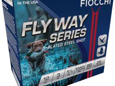 Fiocchi 123ST15B Flyway  12Gauge 3″ 1 1/5oz BBShot 25 Per Box/10 Case