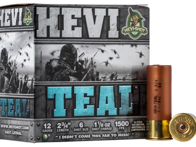 HEVI-Shot HS61226 HEVI-Teal  12Gauge 2.75″ 1 1/8oz 6Shot 25 Per Box/10 Case