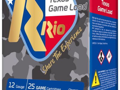 Rio Ammunition TG368TX Top Game Texas Game Load 12 Gauge 2.75″ 1 1/4 oz 8 Shot 25 Per Box/ 10 Case
