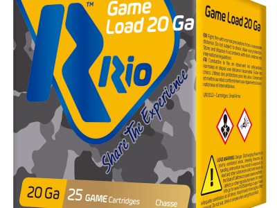 Rio Ammunition RC208 Game Load  20Gauge 2.75″ 1oz 8Shot 25 Per Box/10 Case