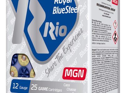 Rio Ammunition RBSM362 Royal BlueSteel Magnum 12Gauge 3″ 1 1/4oz 2Shot 25 Per Box/10 Case