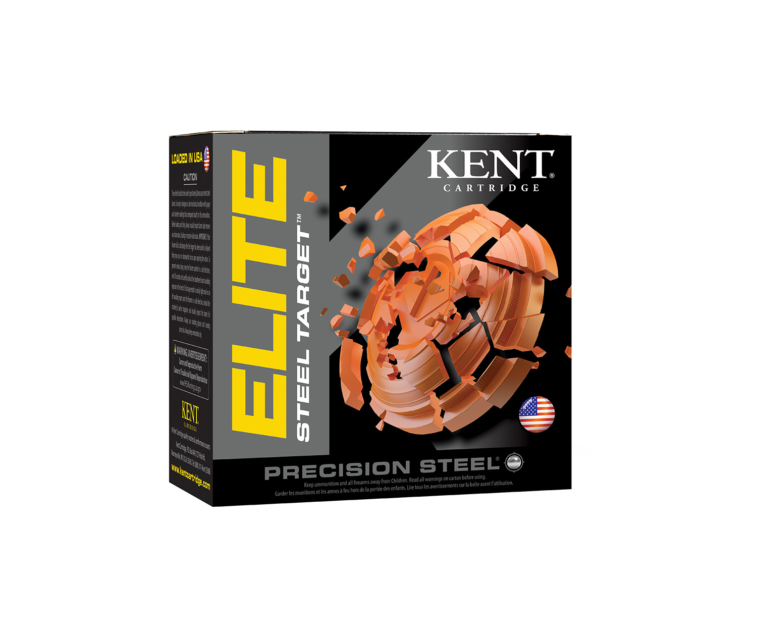 Kent Cartridge E20ST247 Elite Steel Target 20 Gauge 2.75″ 7/8 oz 7 Shot 25 Per Box/ 10 Case