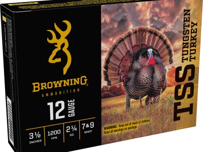 Browning Ammo B193921240 TSS Tungsten Turkey 12Gauge 3.50″ 2 1/4oz Tungsten 7/9Shot 5 Per Box/10 Case
