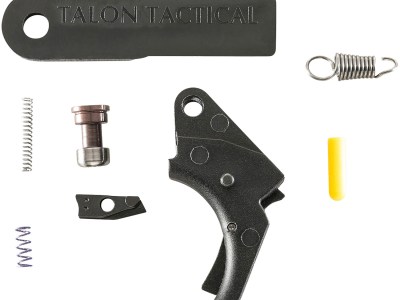 Apex Tactical 100026 Action Enhancement  Black Curved Trigger Drop-In Fits S&W M&P