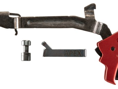 Apex Tactical 102155 Action Enhancement  Red Drop-In Trigger Compatible w/Glock Gen3-4 17/17L/19/22-27/31-35