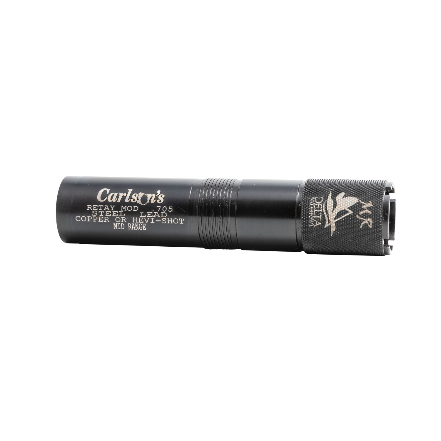 Carlson’s Choke Tubes 07775 Delta Waterfowl  Retay 12 Gauge Mid-Range Extended 17-4 Stainless Steel