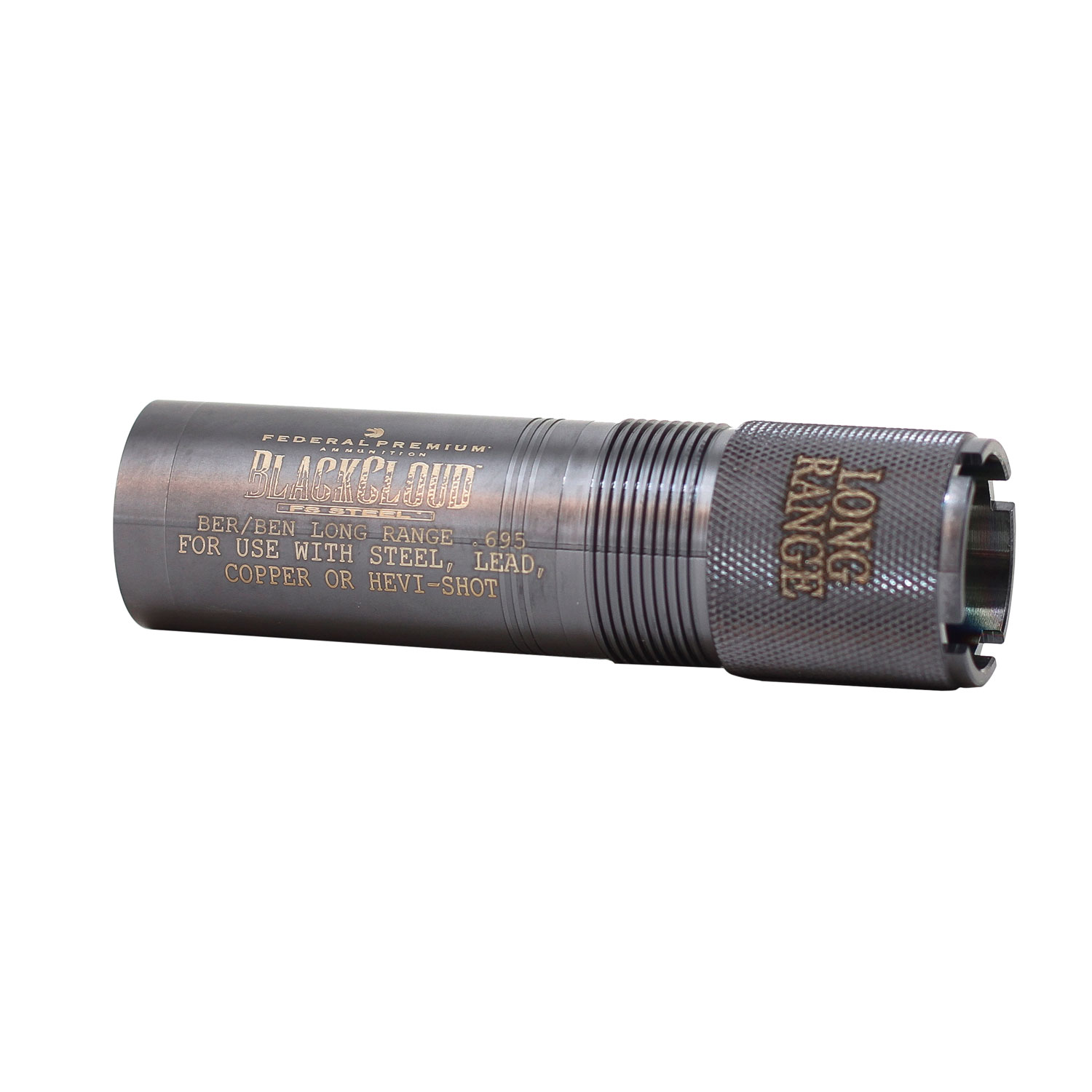 Carlson’s Choke Tubes 09003 Black Cloud Beretta/Benelli Mobil 12 Gauge Long Range Steel Titanium Coated